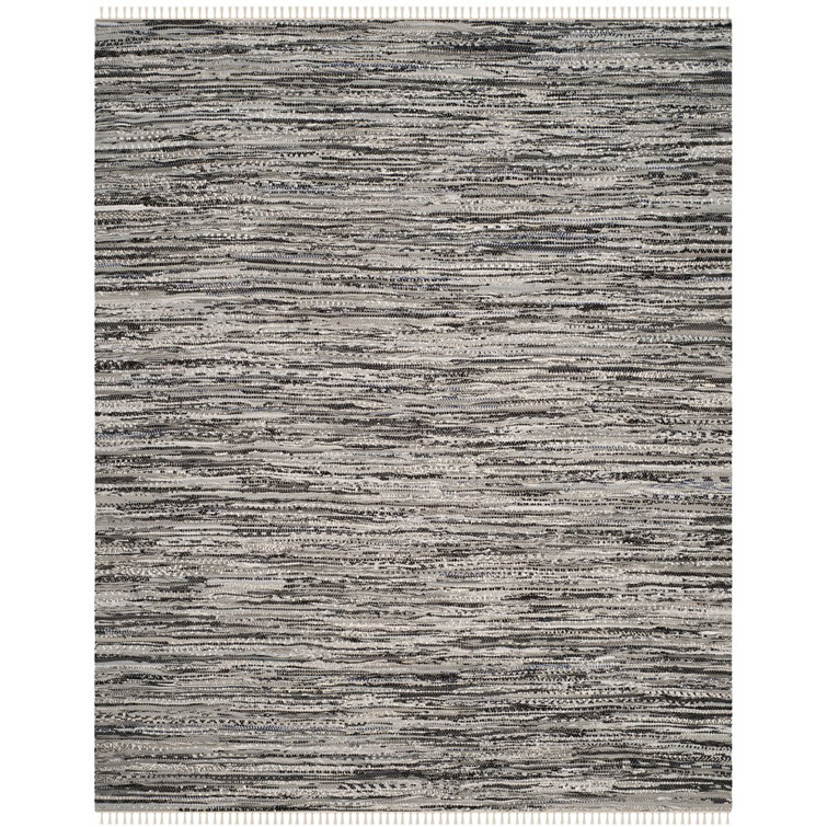 Gerow Rug Hand Woven Cotton Striped Rug