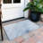 Machine Washable Indoor/Outdoor Xhevrie Sky Rug-2027519014