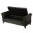 HAYES ARMED STORAGE BENCH