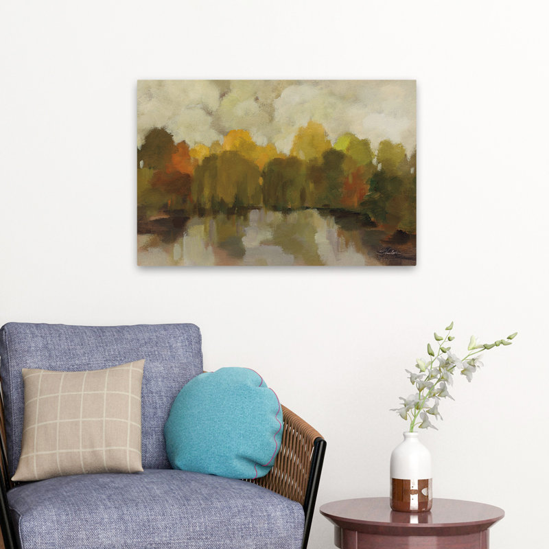 Automne automne - saules d'automne, H 16 po x l 24 po