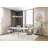 Glass Swivel Extending Dining Table-1954415487