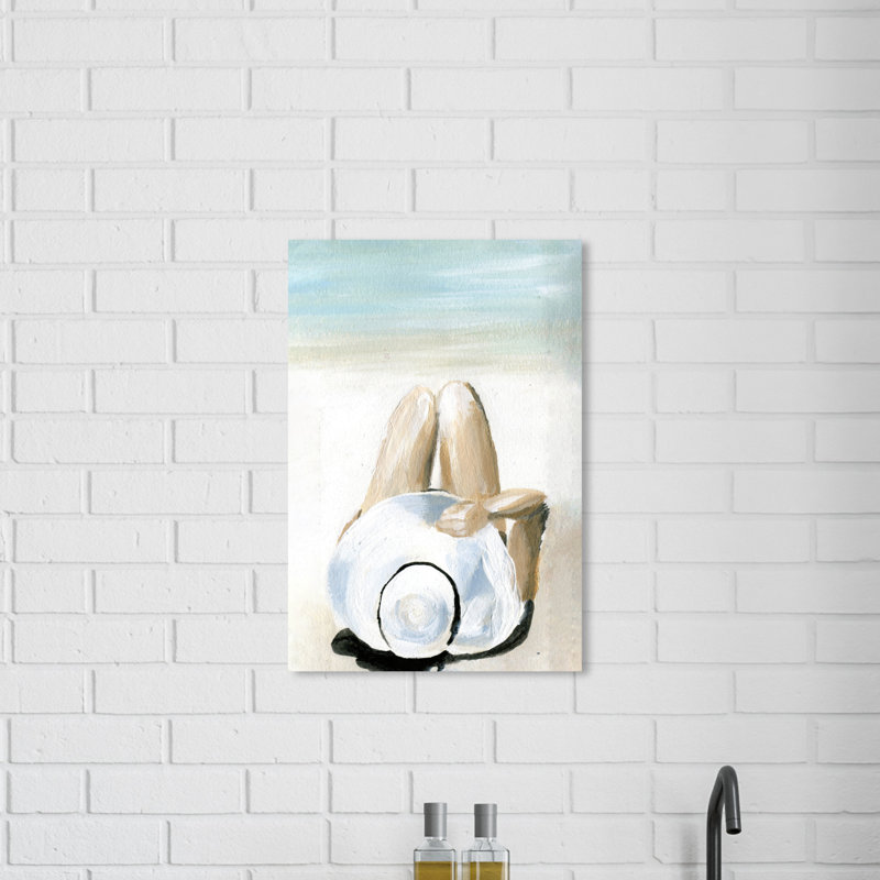 " Nautical And Coastal Private Island Coastal " Painting Print, 24" H x 16" W x 0.8" D