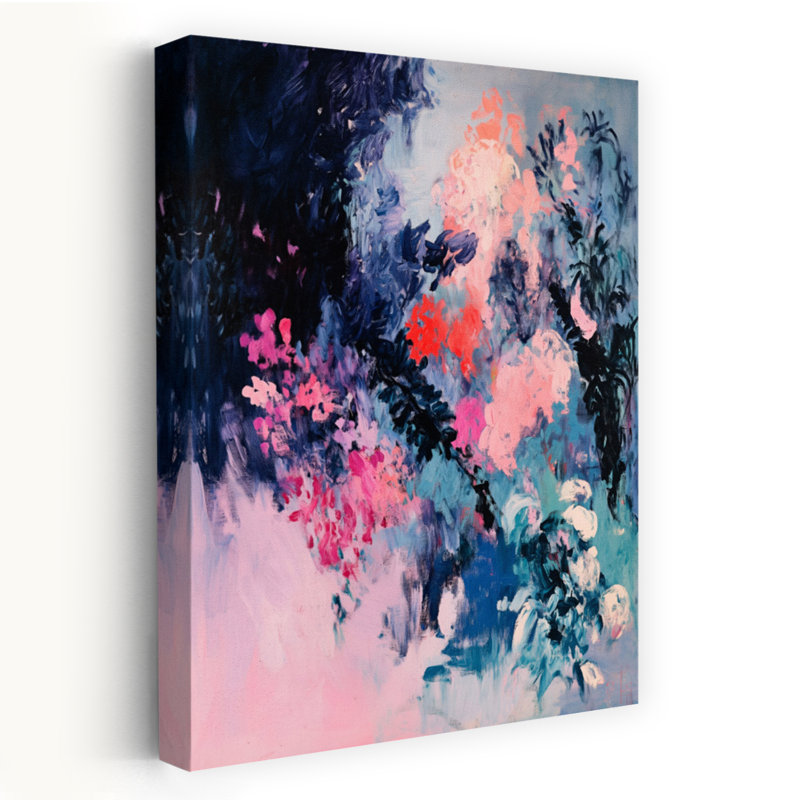 Art contemporain contemporain abstrait, H 24 po x l 16 po