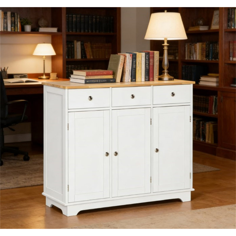 Buffet avec armoires de rangement