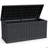 260 Gallon Large Outdoor Storage XXL Deck Box For Patio Furniture, Outdoor Cushions, Garden Tools And Sports/Pools Equipment, Waterproof Resin, Lockable, Black