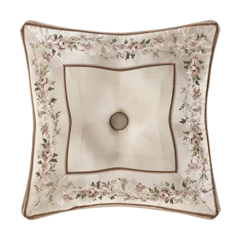 Coussin décoratif carré 18 po Pecora