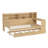 Wooden Daybed With Storage Shelves, Multi-Functional Bed With Trundle Bed And  Study Desk,-288821656-288821606