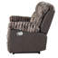 Brown Console Reclining Loveseat-1803551992