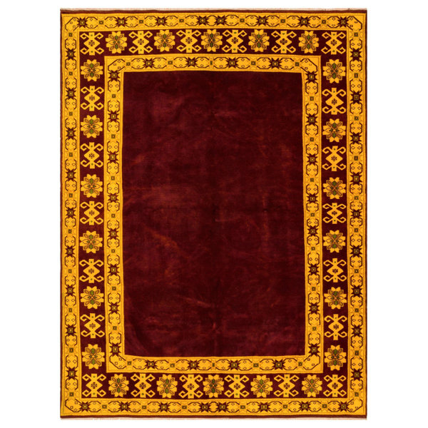 Lofy Kavala Red/Yellow Rug | Wayfair