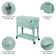 80 Qt. Outdoor Rolling Cooler Cart