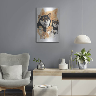 «Shiba Inv + Ghost» par Barbara Keith
