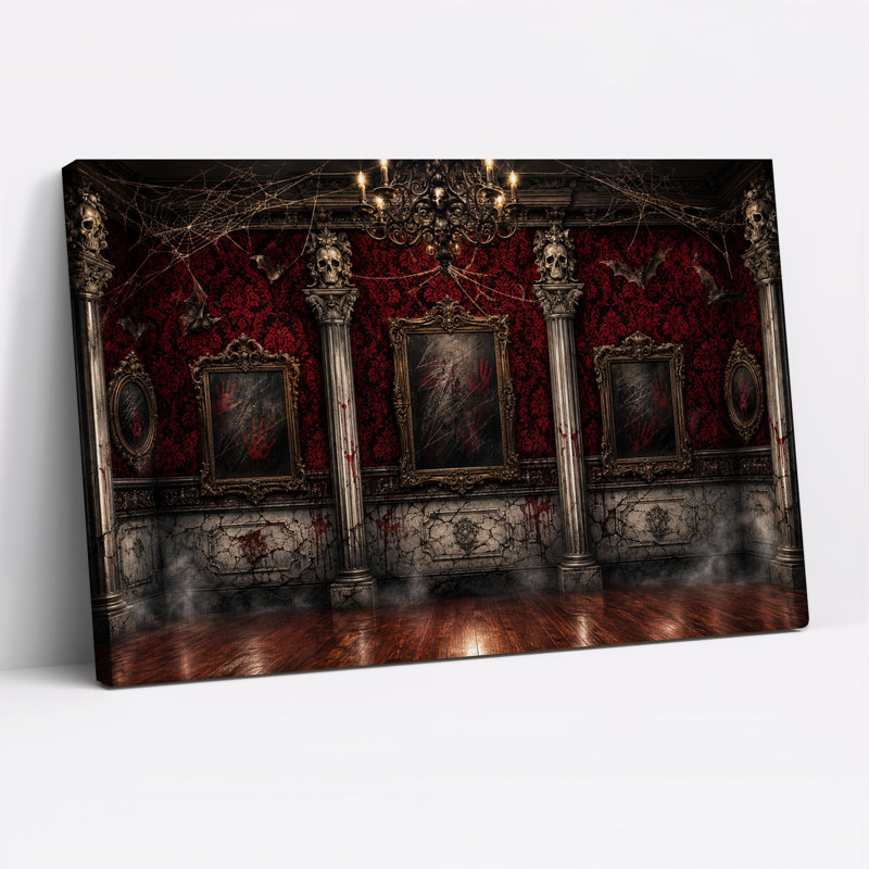 Haunted Gothic Room, H 16 po x l 24 po
