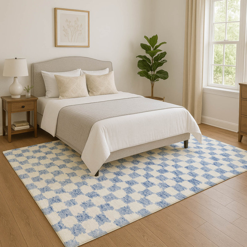Premium Machine Washable Millbrook AMF1958 Geometric Rug, Rectangle 10' x 14'