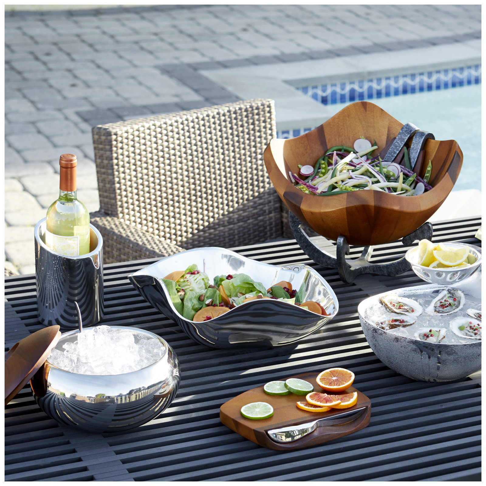 Nambe Tilt Wine Chiller