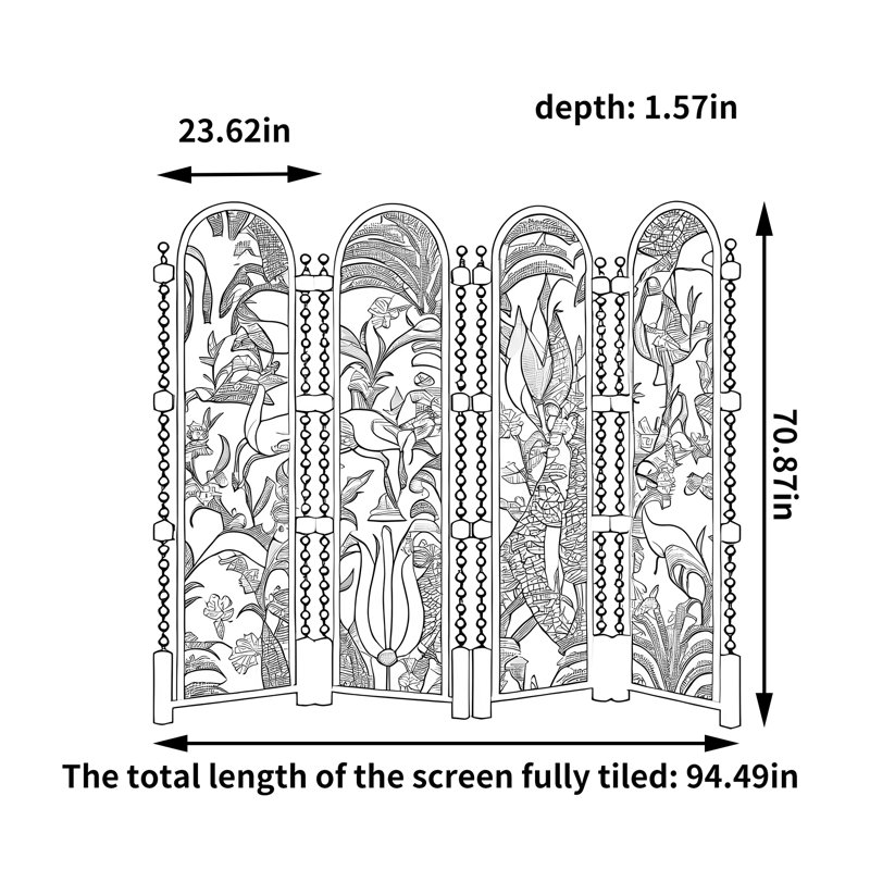 Tropical Vintage Screen