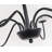 Maglio 6-Light Dimmable Steel Chandelier with Fabric Shade-621604740