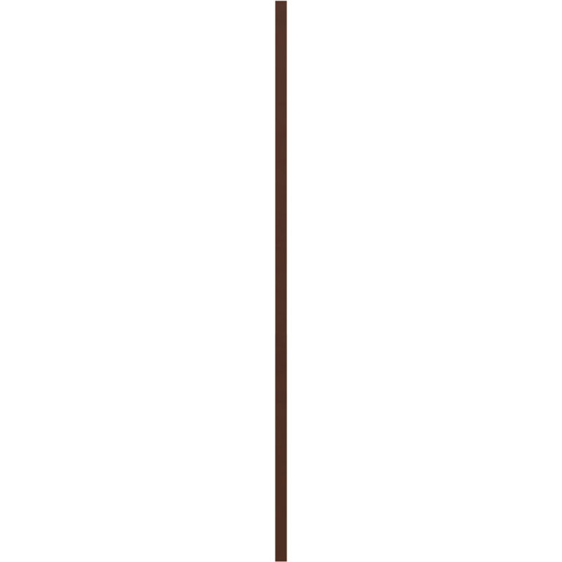 Moulure de Chicago, H 12 po x l 47 po x P 0,25 po, Bois aggloméré brut
