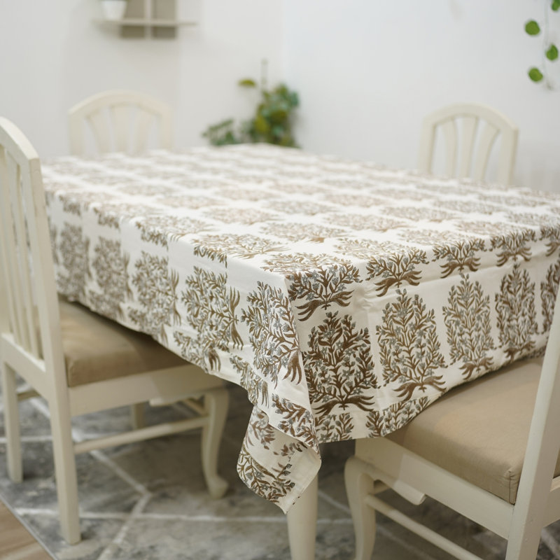 Nappe en coton Red Barrel Studio®, Rectangle de 140 po
