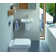 P3 Comforts Dual-Flush Elongated Wall Mounted Toilet with High Efficiency Flush