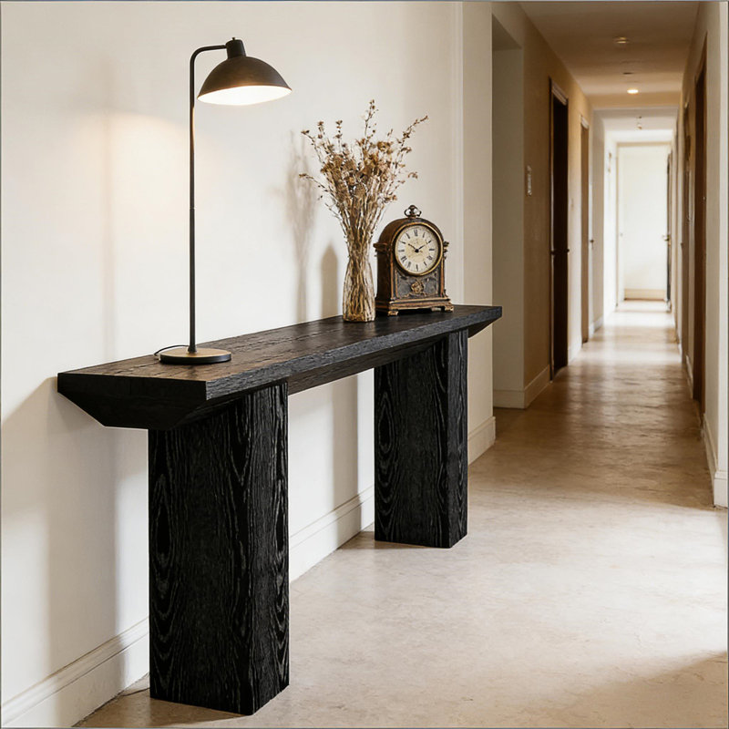 Triangular-Shaped Design Console Table