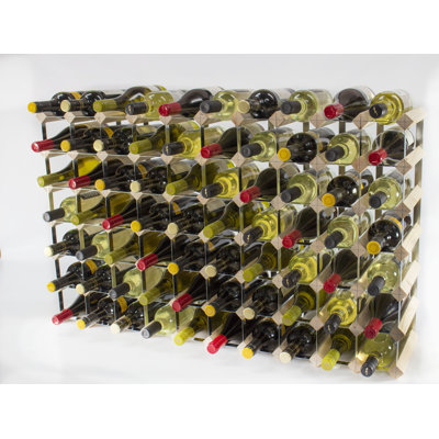 Liddle Solid Wood Wine Bottle Rack