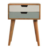 Wade 2 Drawer Bedside Table