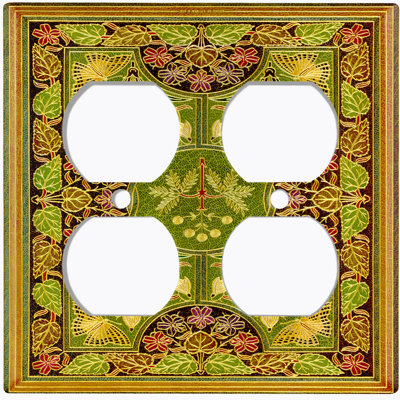 2-Gang Toggle Light Switch Wall Plate
