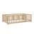 Twin Size Wooden Daybed With Fence-Style Guardrails For Safety And Two Built-In Storage Drawers-1765952085