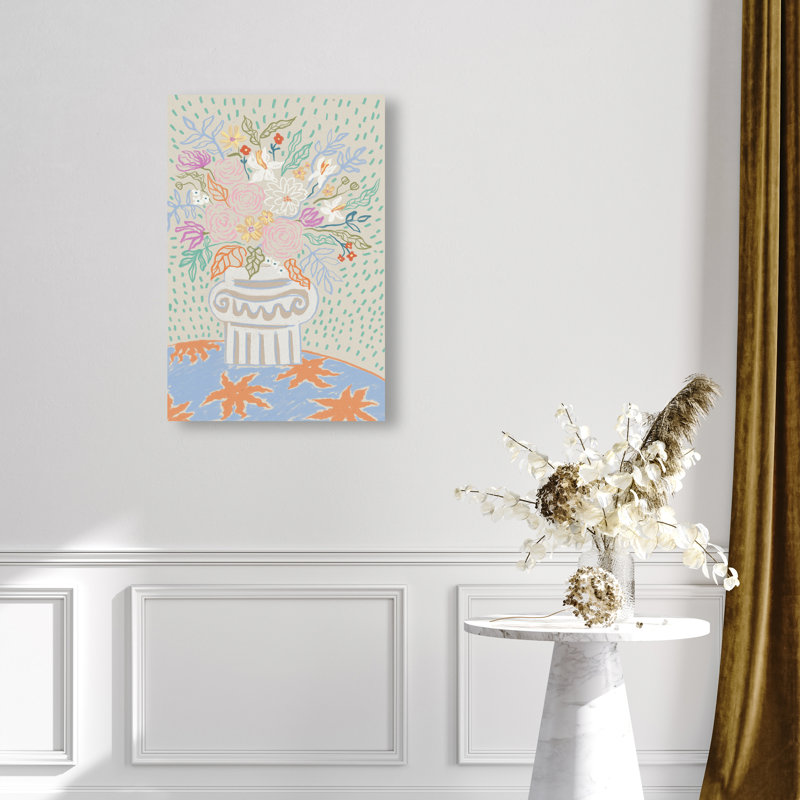 Summer Arrangement Print by Oliver Gal, 15"H x 10"W, Gallery Wrapped