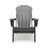 Aulika HDPE Plastic Weather-Resistant Adirondack Chair-434339112
