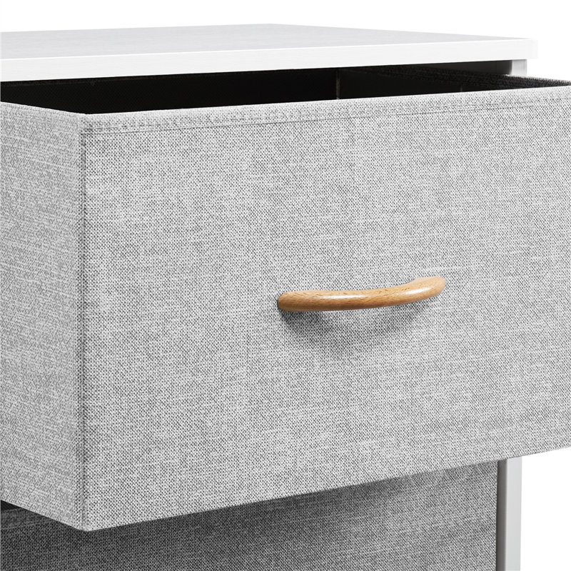 45cm W 4 - Drawer Chest of Drawers, Light Grey