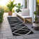 Lamanna Washable Abstract Indoor / Outdoor Rug