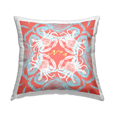 Polyester Throw Square Pillow Cover & Insert