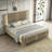 Eastern King Size Bed with LED Lighting