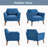 32.2" Wide Soft Modern Upholstered Tufted Accent Chair With Solid Wood Legs-124849211