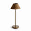 Abat-jour en lin brun 14 po Alluna-1954259930-1954259904