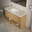 Freestanding Standard With Engineered Stone Top-344978027