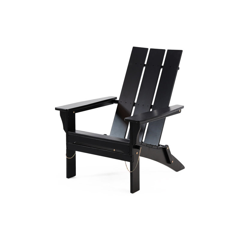 Chaise pliable -, bois riche, noir, 30 po de profondeur x 32,32 po de largeur, 37 po de hauteur, 22,1 lb, patio en bois noir, P l