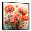 Red Serene Poppy Meadows I - Art mural coquelicot-1586859626-1586859631