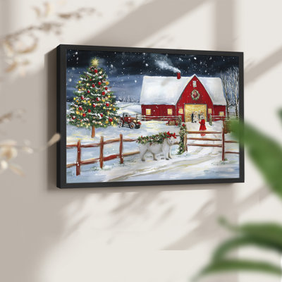Art de Noël - DCCXII - Reproduction encadrée - Restickable