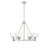 Felda 6 - Light Steel Dimmable Cone Chandelier-99998915-99998923