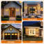Lanterne murale d'extérieur 9,6 po Dusk To Dawn-732518465