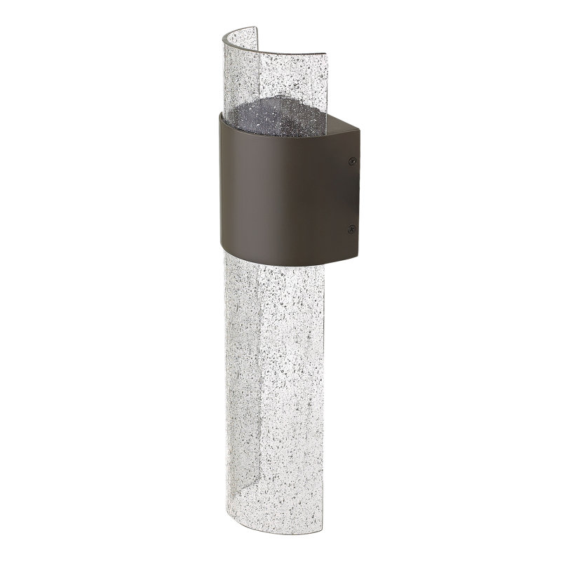 Horizon Outdoor Flush Mount, Buckeye Bronze, 17" H x 5.25" W
