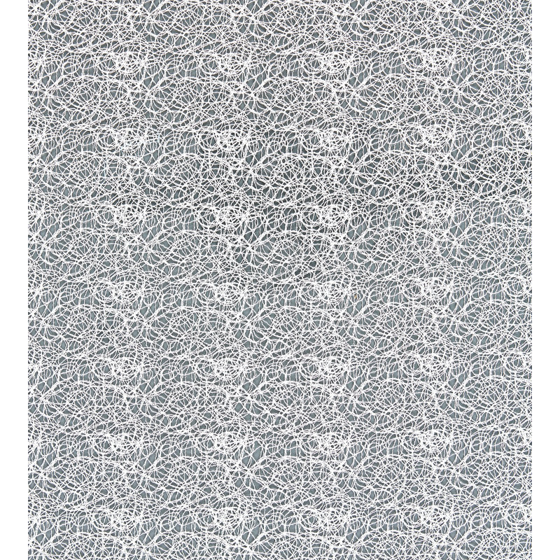 Tissu de dentelle moderne de luxe moderne, Neige