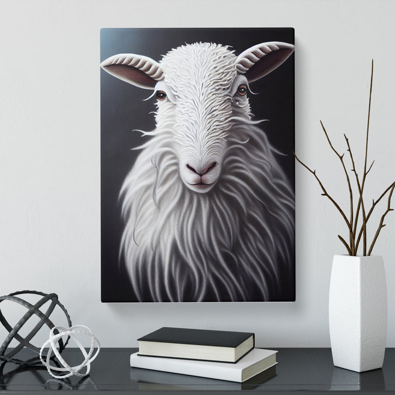 Sheep Vol.3 - Wrapped Canvas, 50cm H x 35cm W x 3cm D
