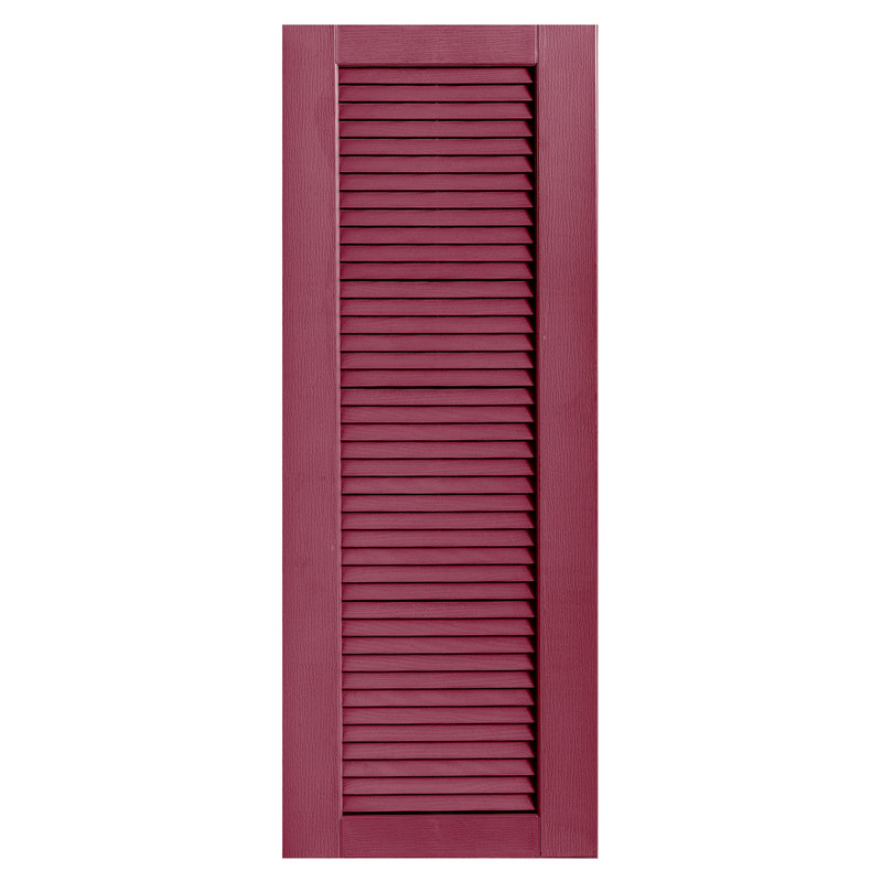 Paire de volets à persiennes droites, 79 po, 18 po, Baie
