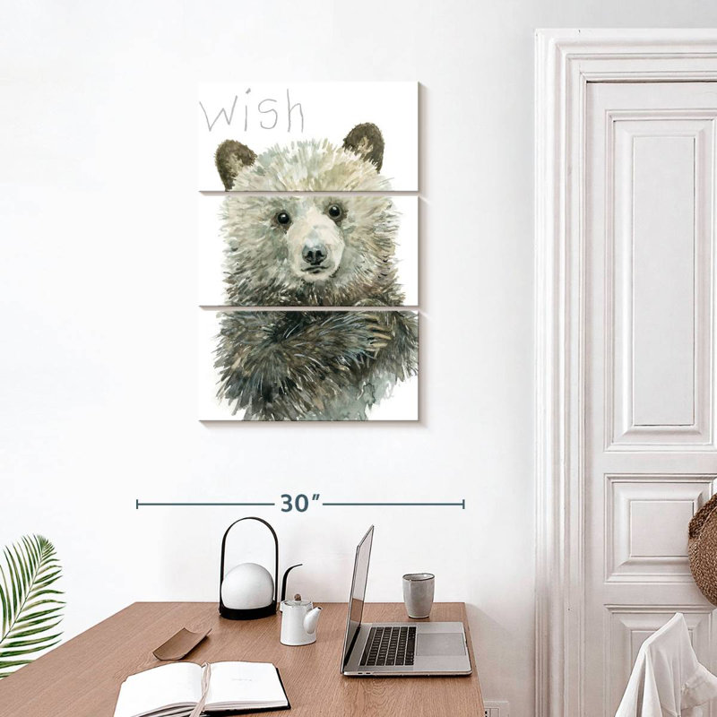 Brampt Forest Fur Baby Bear, 32" H x 20" W