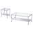 Seroff Chrome 2-piece Coffee Table Set