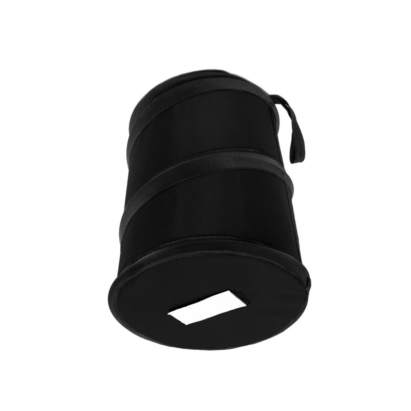 Poubelle pliante, Noir, 2, H 8,3 po x l 6,3 po x P 6,3 po