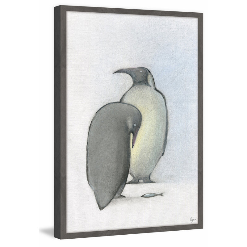 Role Reversal by Eyre Tarney - Single Picture Frame Painting, 46 cm H x 30 cm W x 4 cm D